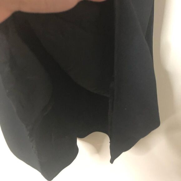 Jones New York Black Sleeveless V-Neck Embellishment Formal Midi Dress Size 12 - Picture 7 of 7